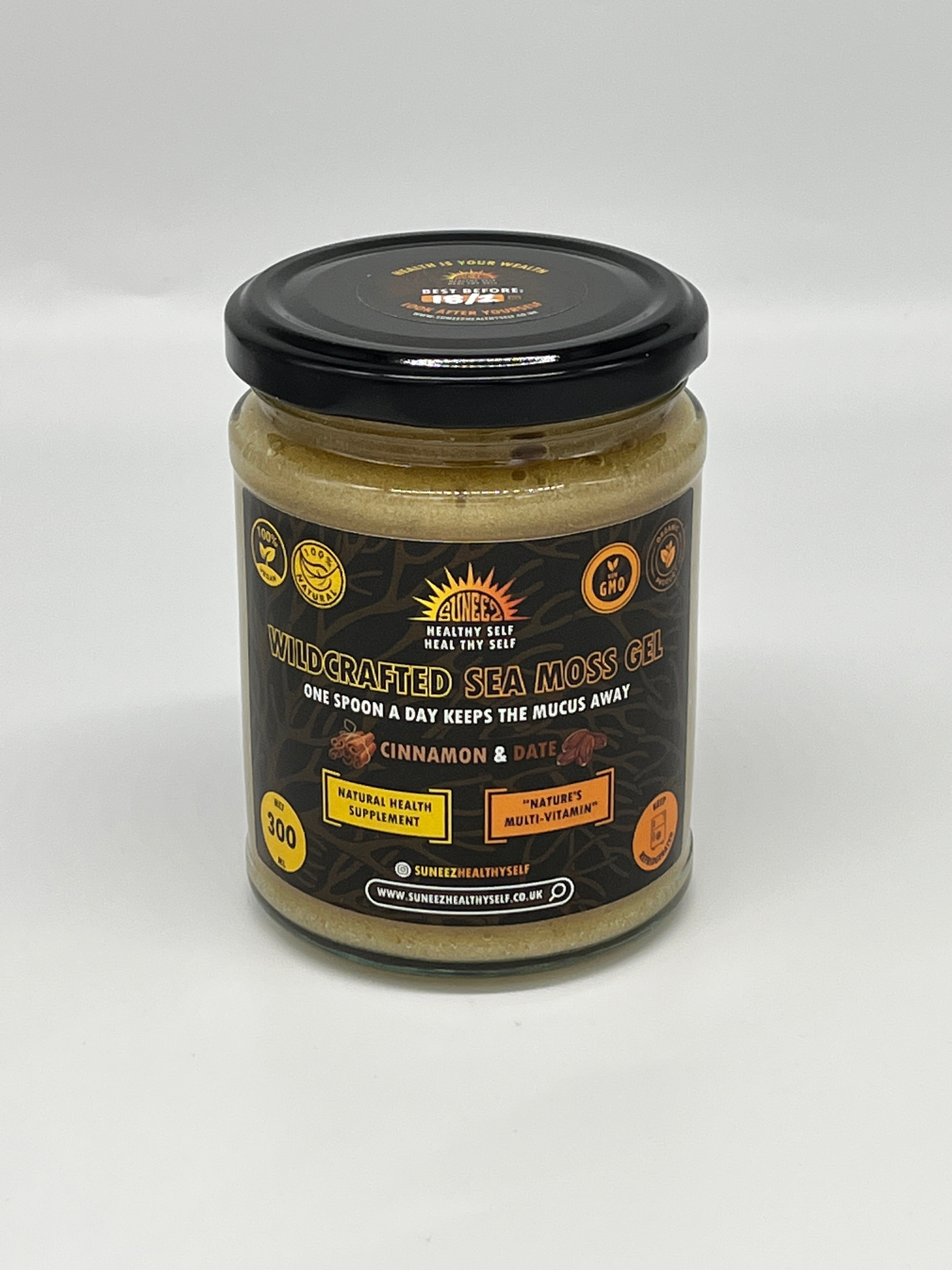 Cinnamon & Date - Wildcrafted Sea Moss Gel