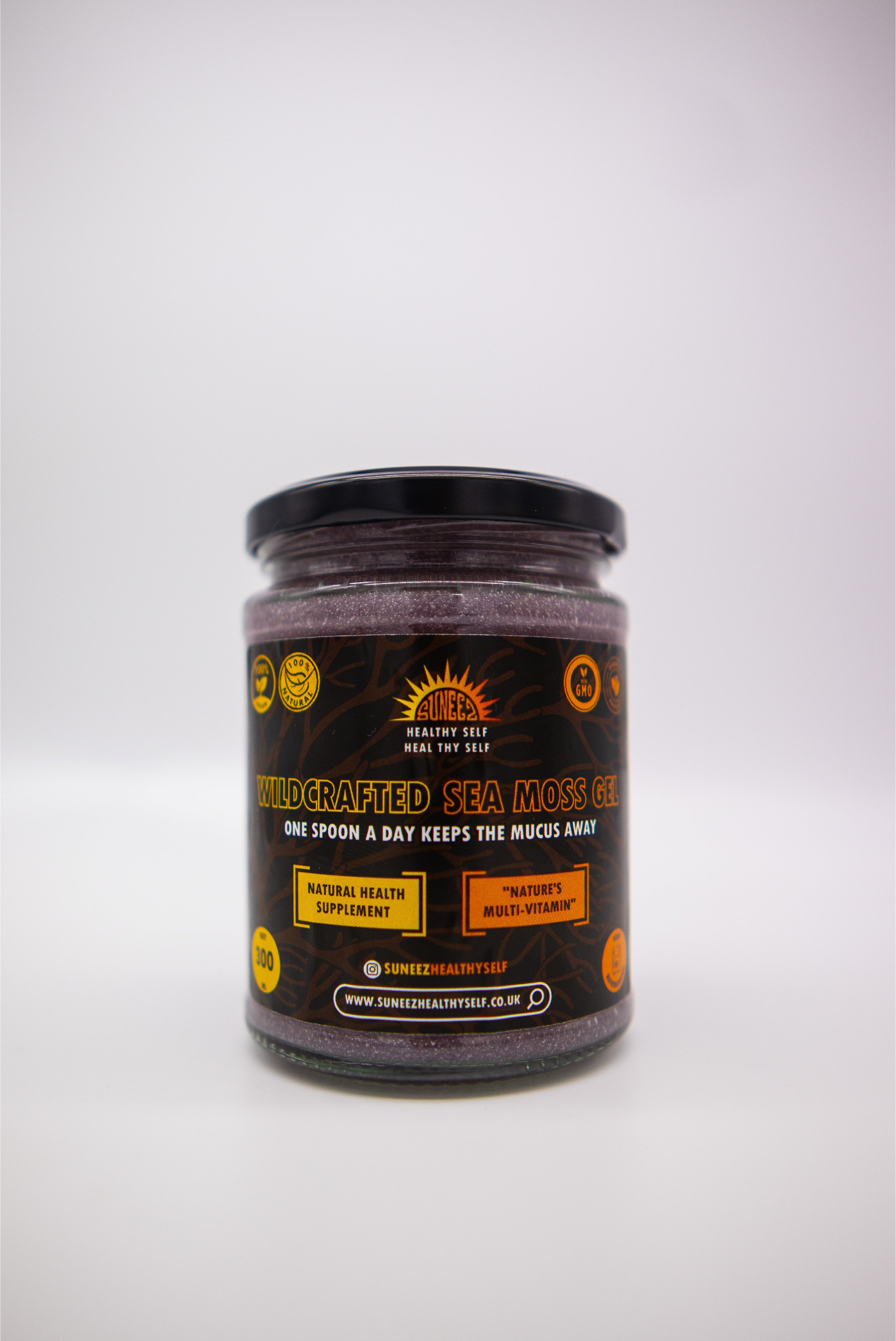 Plain Purple Wildcrafted Sea Moss Gel