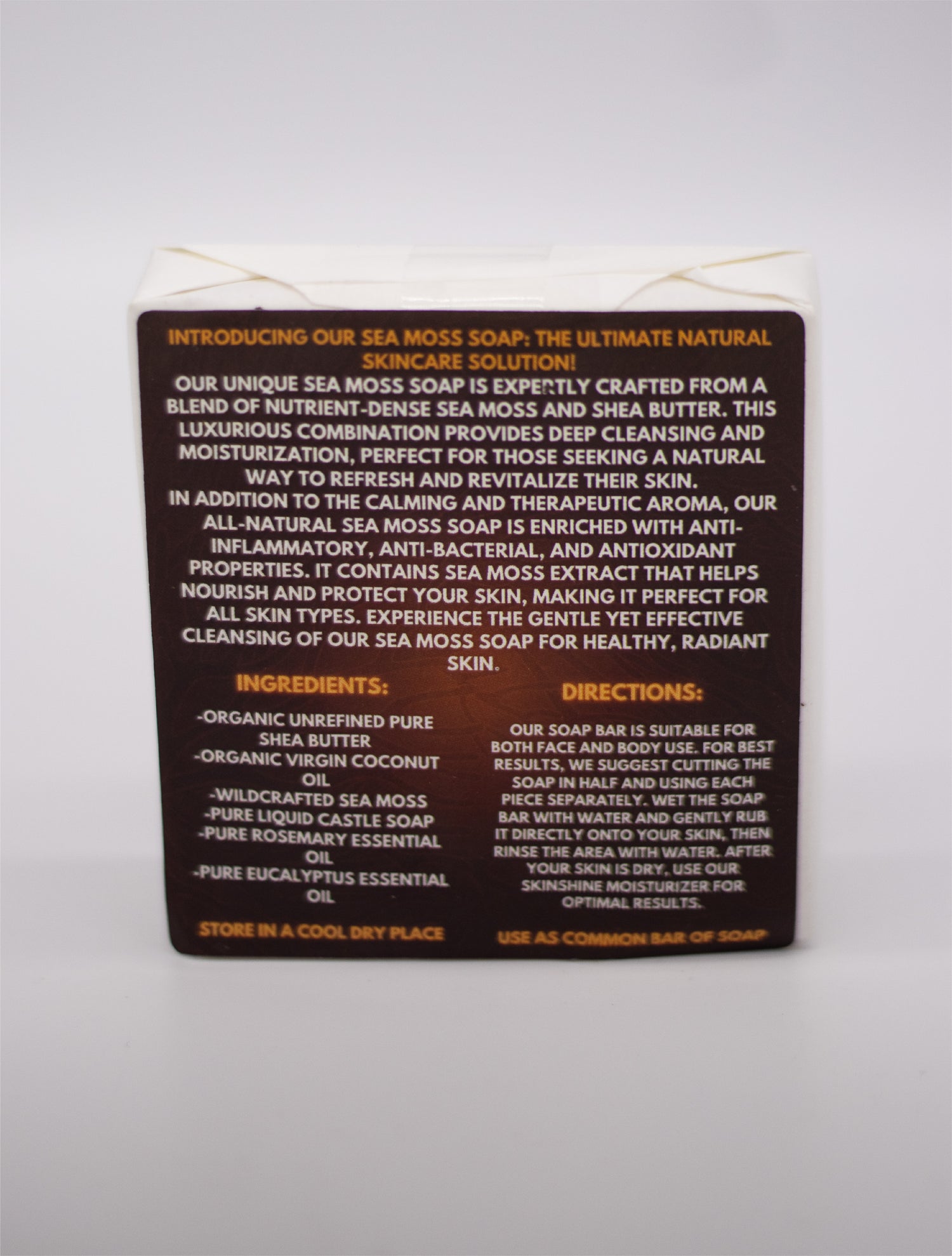 Sea Moss Soap Bar