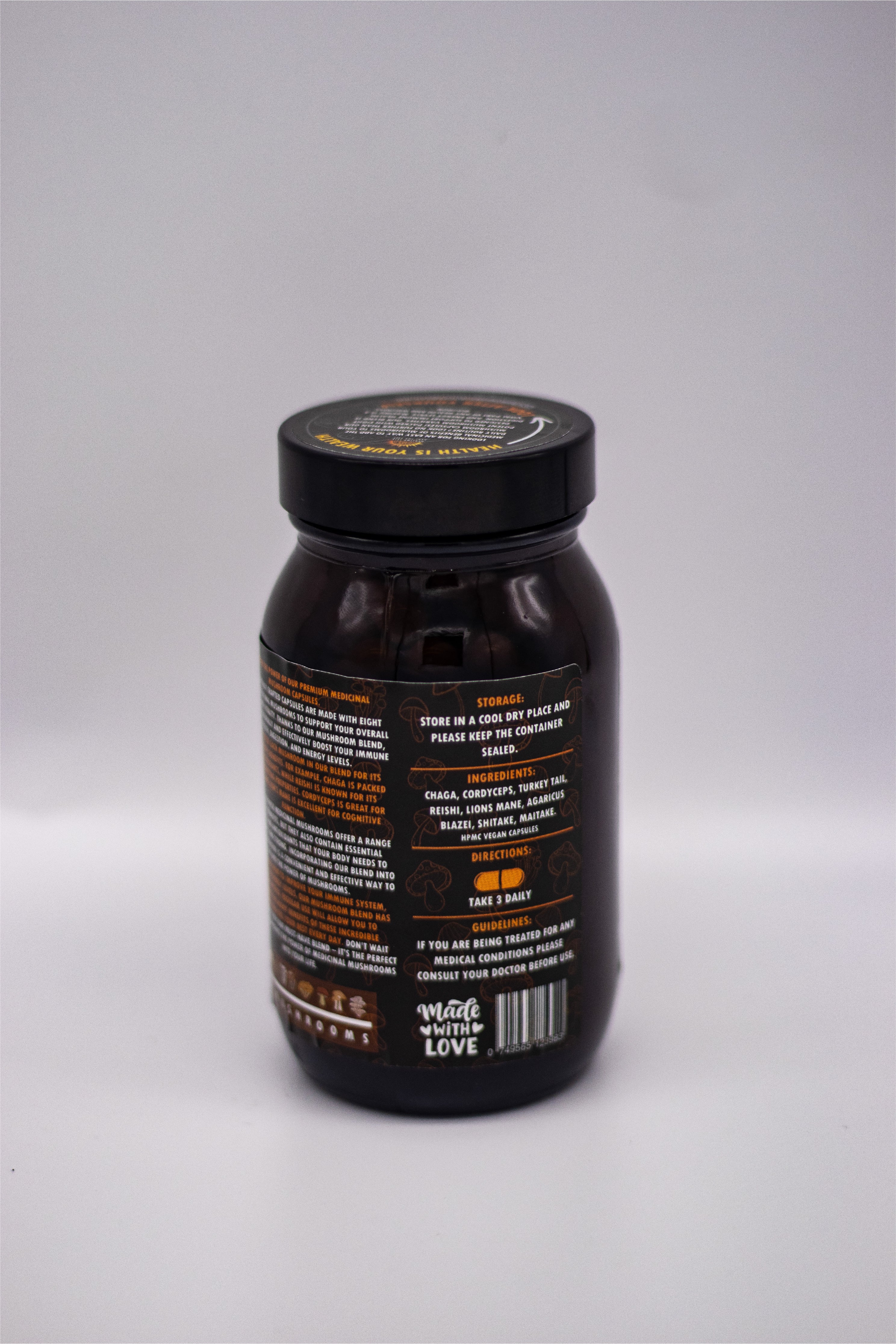 Multi-Mushroom - Blend of 8 Medicinal Mushrooms