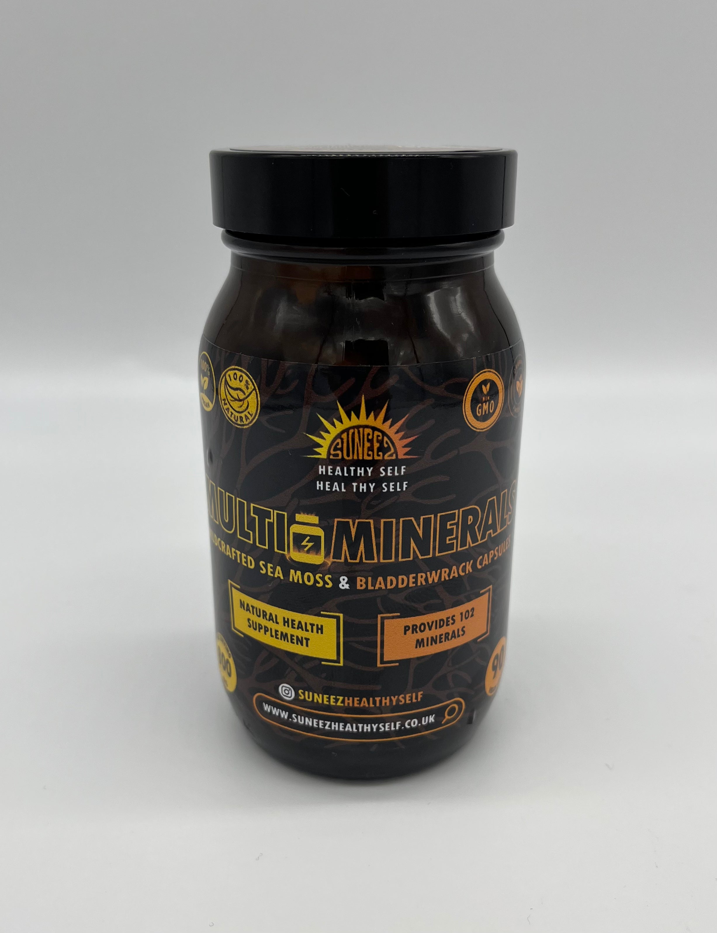 Multi-Minerals - Wildcrafted Sea Moss & Bladderwrack Capsules
