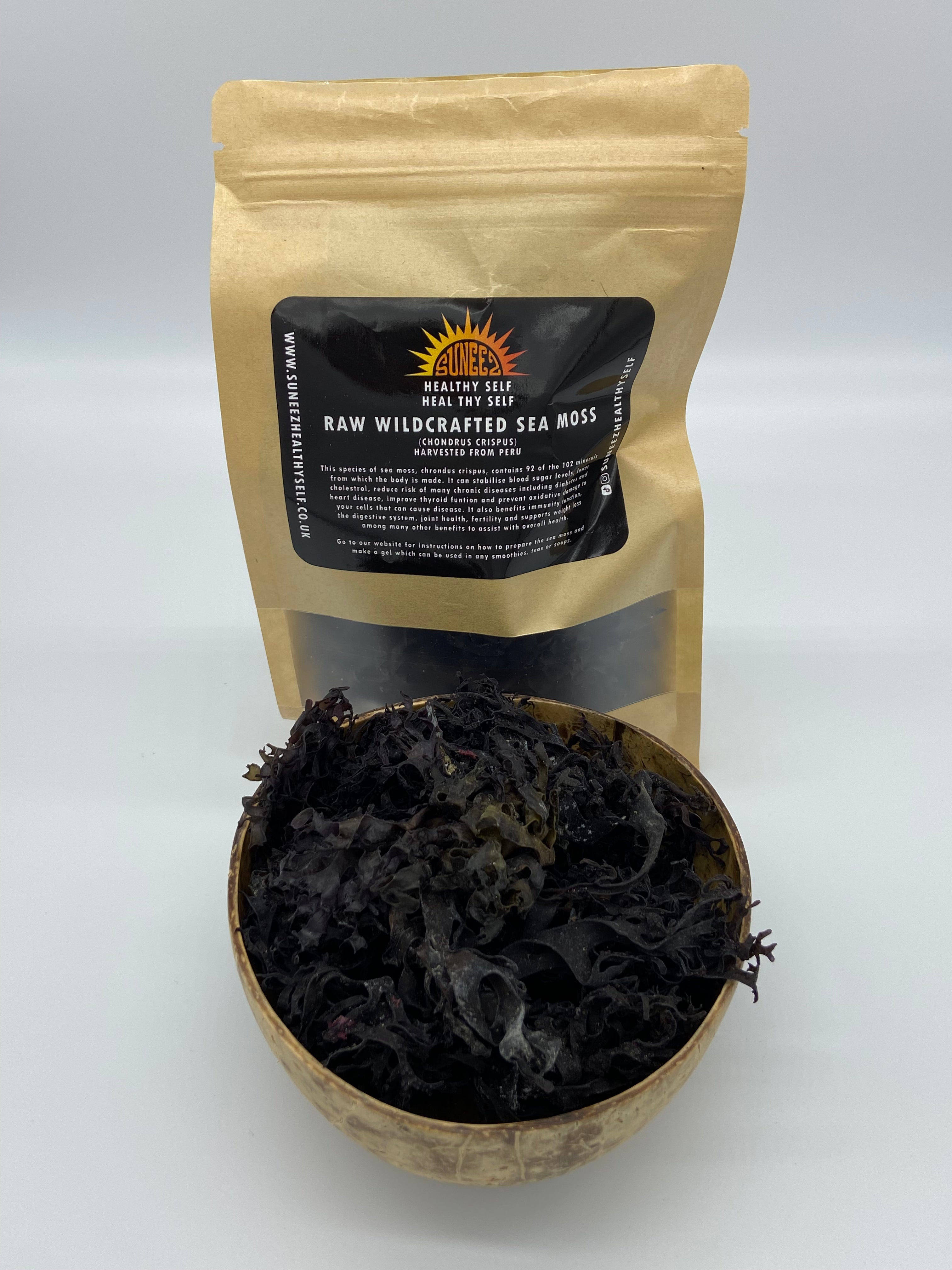 Raw Purple Wildcrafted Sea Moss