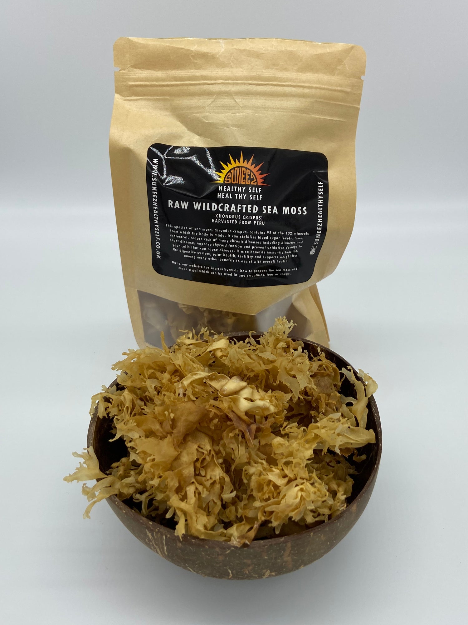 Raw Golden Wildcrafted Sea Moss